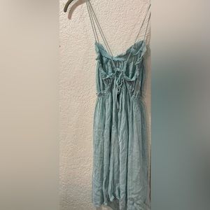 Baby blue free people dress